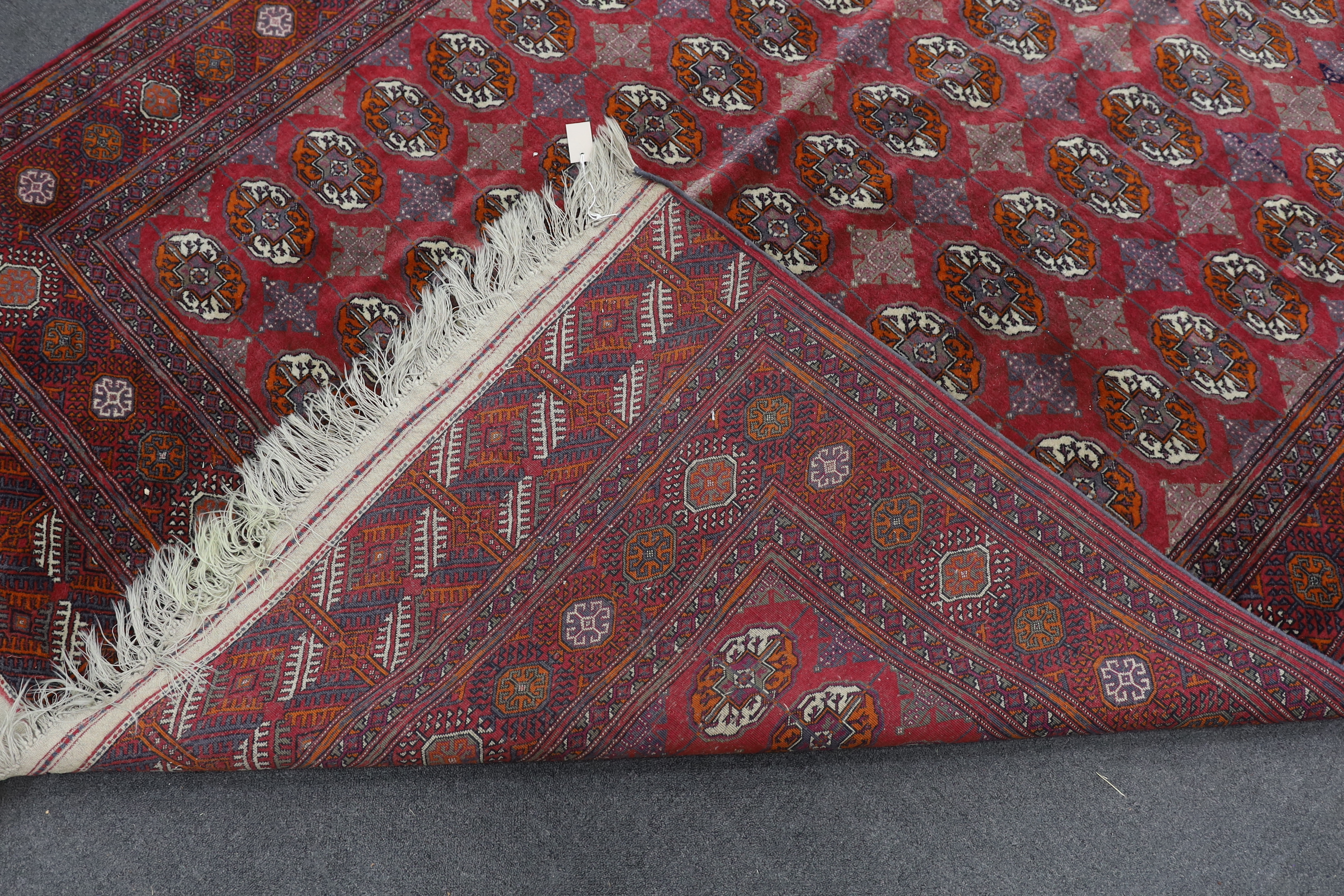 A Bokhara carpet, 290 x 202cm
